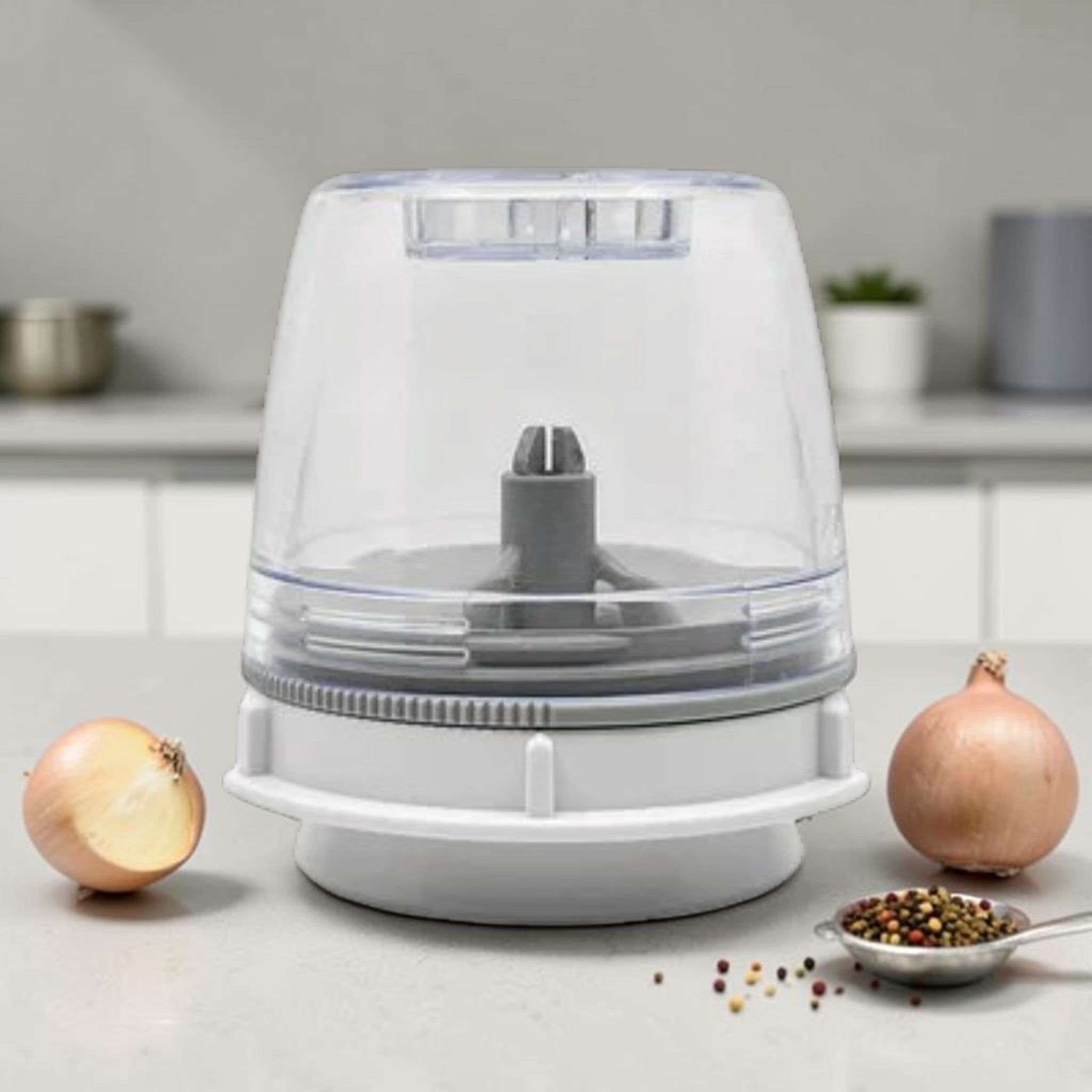Adjustable Spice Grinder Mill with Ceramic Mechanism & Refillable Pods, Kitchen Tool